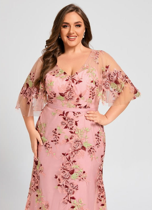 Robe de Soirée Florale Couture - gallery 9