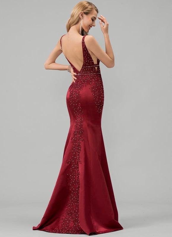 Robe de Soirée Velours Éblouissant - gallery 3