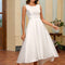 Robe De Soirée Blanche Satin