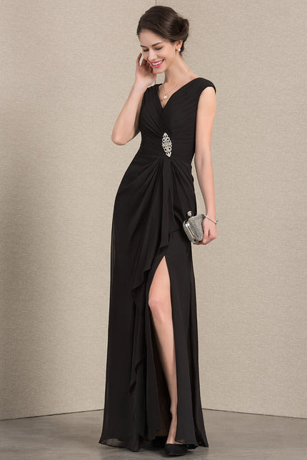 Robe de Soirée Élégance Sombre Éclat - gallery 2