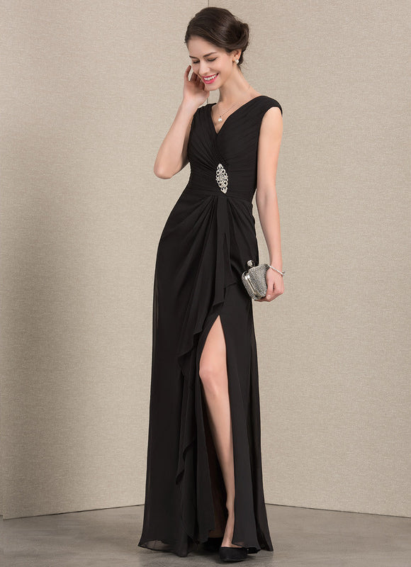 Robe de Soirée Élégance Sombre Éclat - gallery 2