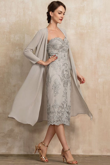 Robe Grise De Soirée - gallery 3