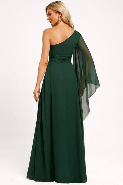 Robe de Soirée Asymétrique Fluide - gallery 3