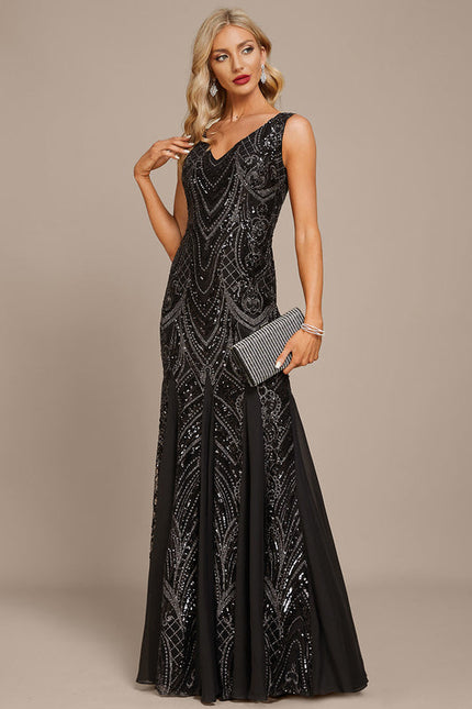 Robe de Soirée Nuit Éclatante