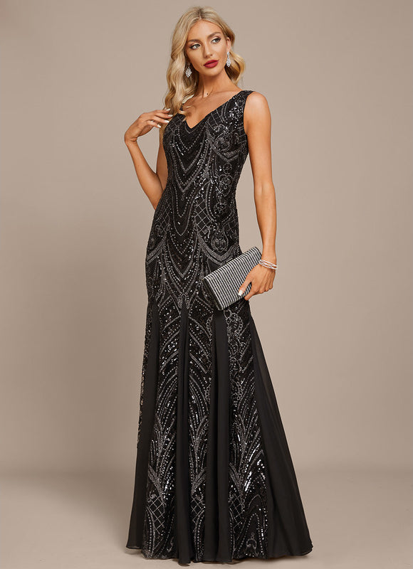 Robe de Soirée Nuit Éclatante