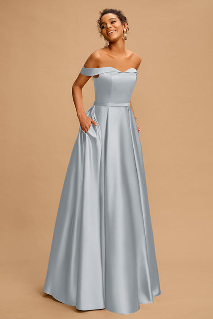 Robe de Soirée Rêve Rosé Glissant - gallery 5
