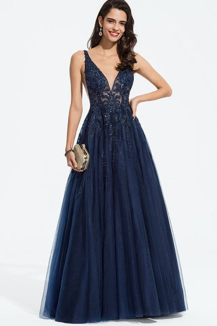Robe de Soirée Sérénité Nocturne - gallery 9