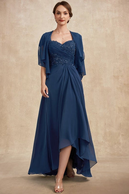 Robe de Soirée Océan Mystique