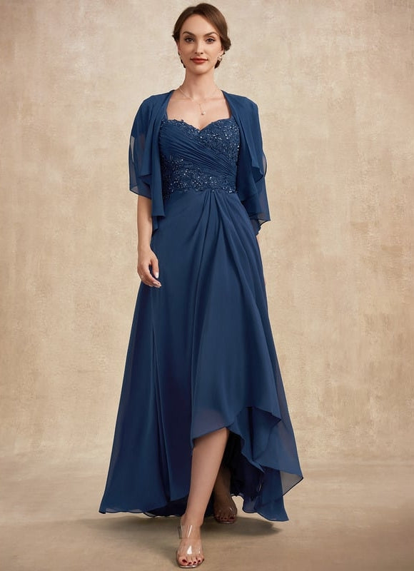 Robe de Soirée Océan Mystique