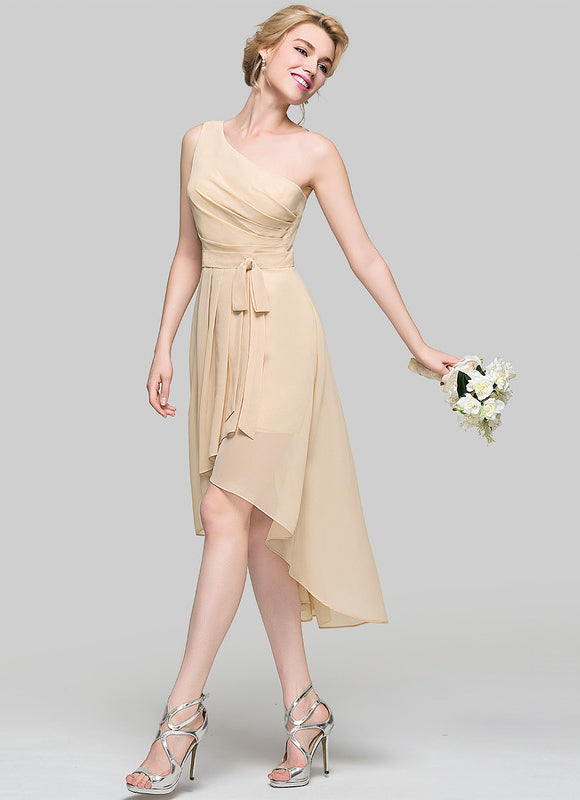 Robe de Soirée Asymétrique Douceur - gallery 6