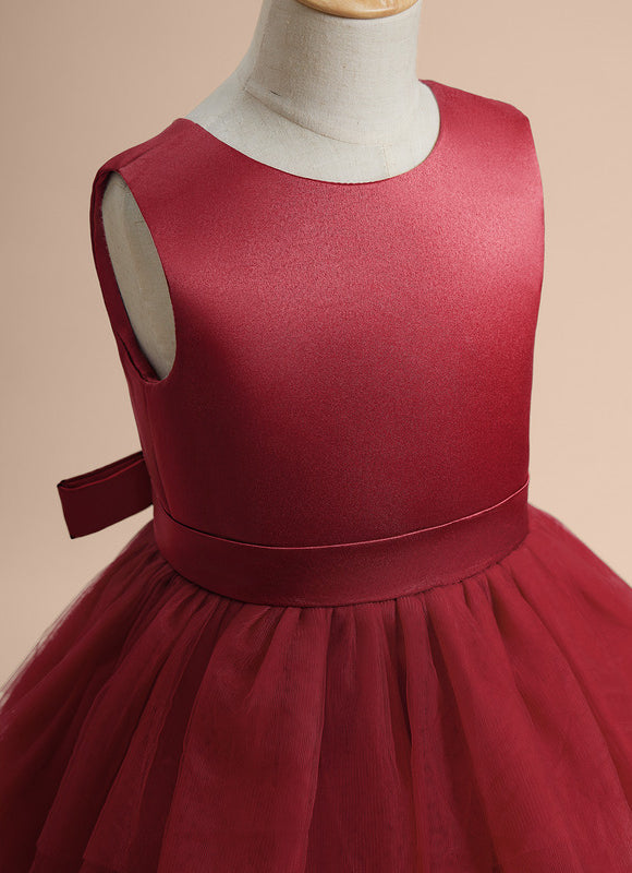 Robe de Soirée Rouge Cascade - gallery 6