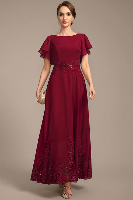 Robe de Soirée Rouge Mystique