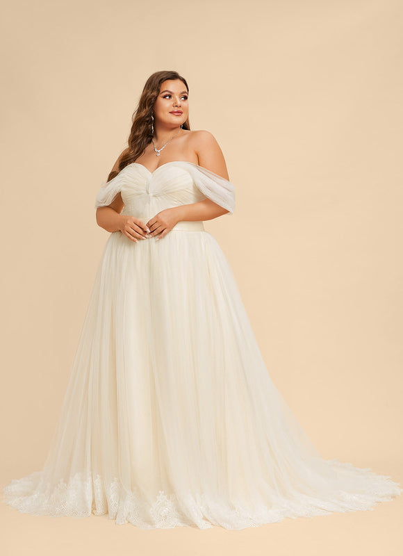 Robe de Soirée Élégance Tulle Naturel - gallery 8
