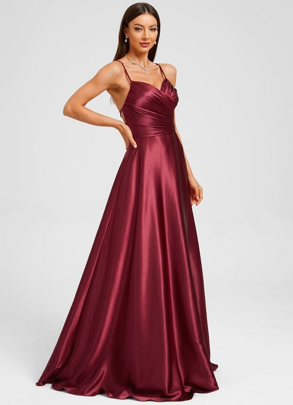Robe de Soirée Bleue Élégante - gallery 1