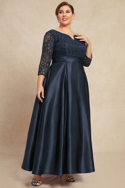 Robe de Soirée Caresse Marine - gallery 7