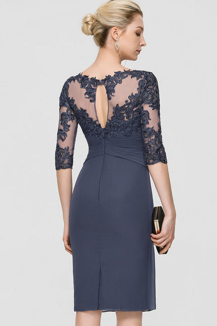 Robe de Soirée Sérénade Marine - gallery 3