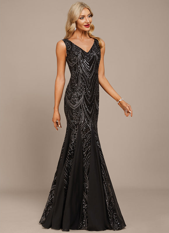 Robe de Soirée Nuit Éclatante - gallery 5