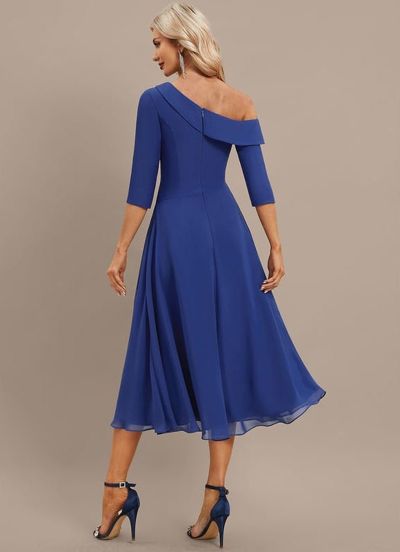 Robe de Soirée Éclat Céleste Bleu - gallery 5