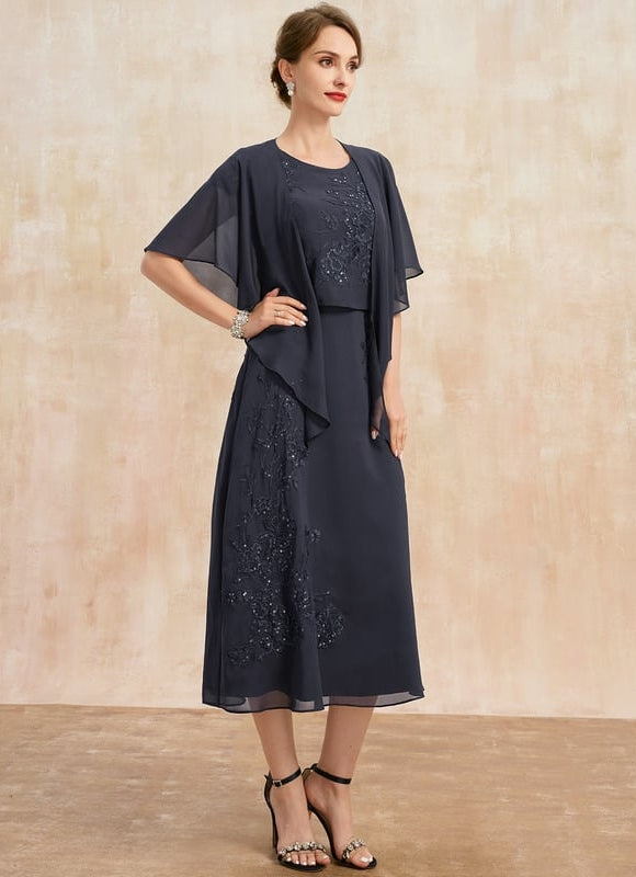 Robe de Soirée Lavande Élégante - gallery 2