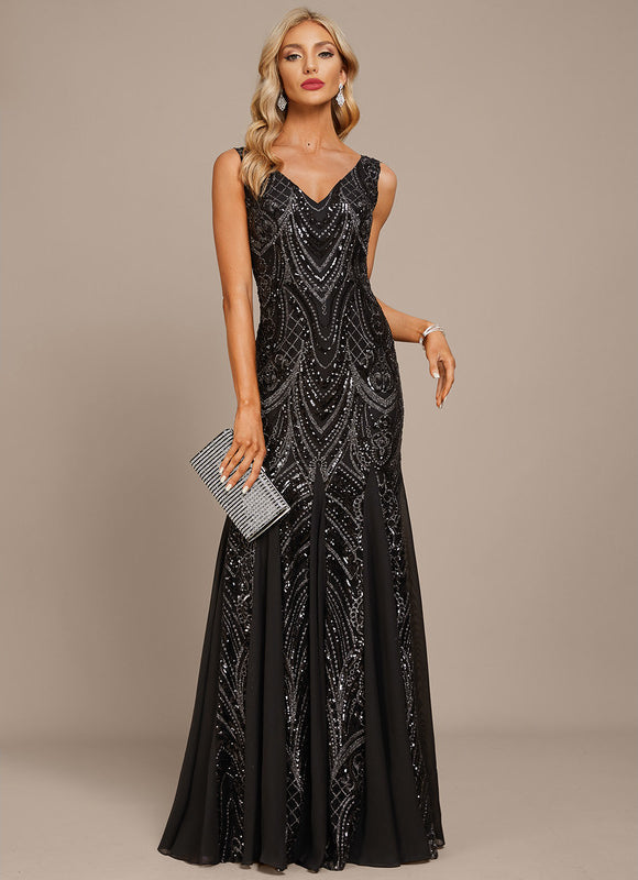 Robe de Soirée Nuit Éclatante - gallery 3