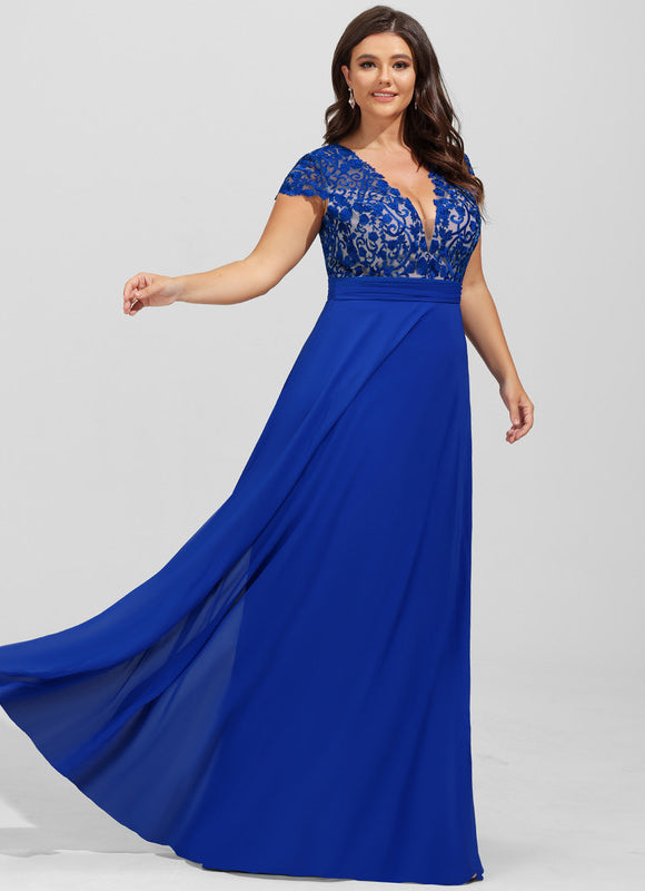 Robe de Soirée Élégance Marine Couture - gallery 5