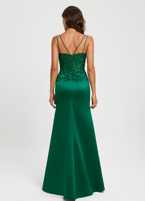 Robe de Soirée Émeraude Enchantée - gallery 3