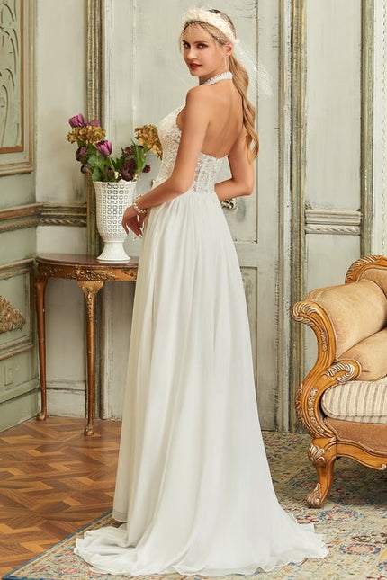 Robe de Soirée Éthérée Satinée - gallery 5