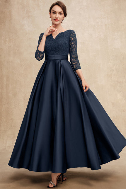 Robe de Soirée Caresse Marine