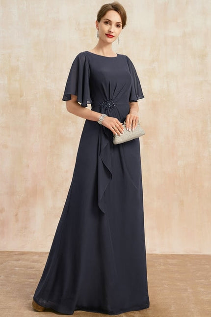 Robe de Soirée Nuit Étoilée Sombre - gallery 4
