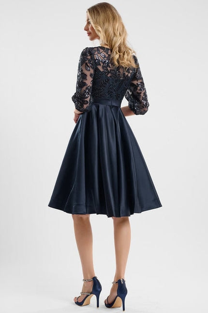 Robe de Soirée Nuit Satinée - gallery 4