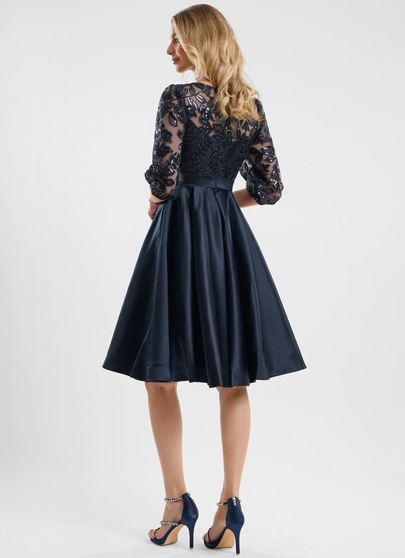 Robe de Soirée Nuit Satinée - gallery 4