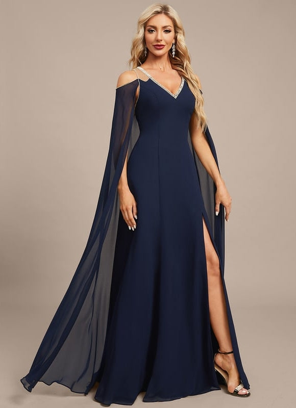 Robe de Soirée Éclat Sirène Céleste - gallery 5