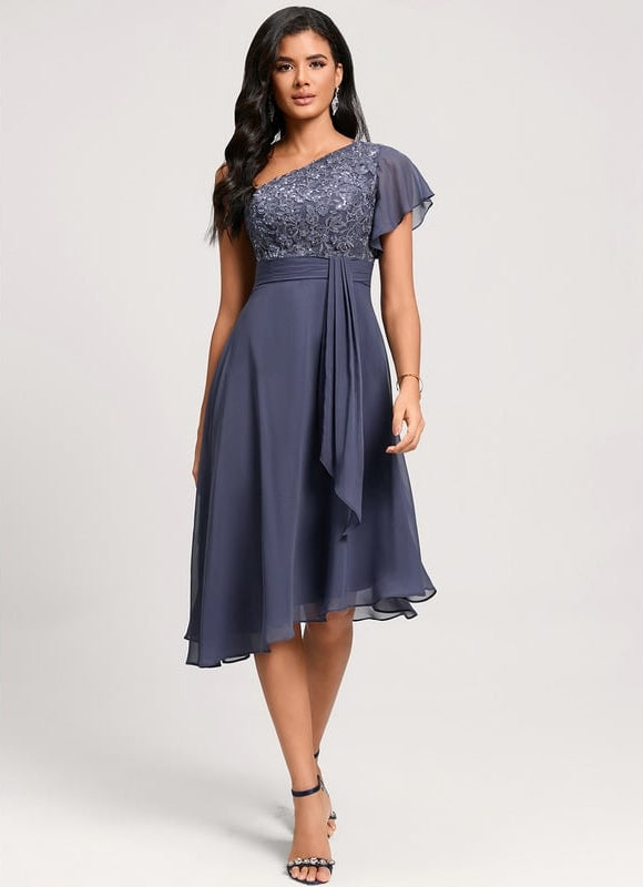 Robe de Soirée Chiffon Nuit - gallery 3