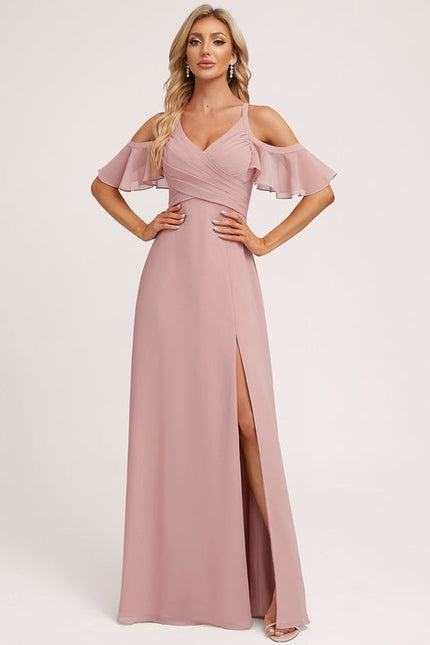 Robe de Soirée Légère Ciel - gallery 2
