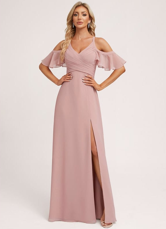 Robe de Soirée Légère Ciel - gallery 2
