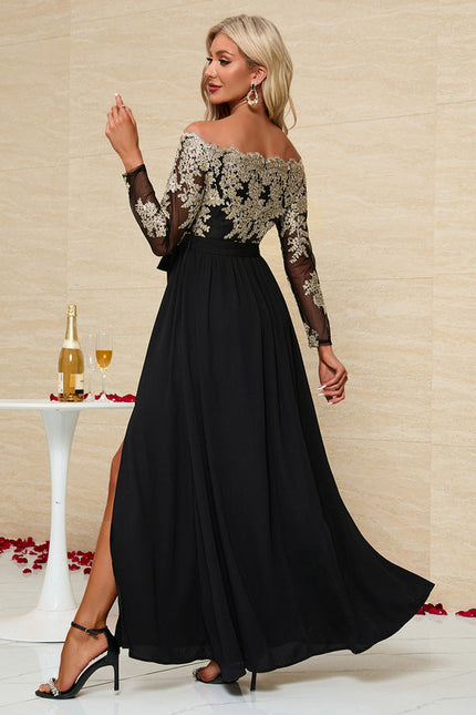 Robe de Soirée Ébène Élégante - gallery 6
