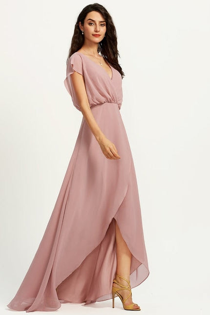 Robe de Soirée Vignoble Fluide - gallery 1