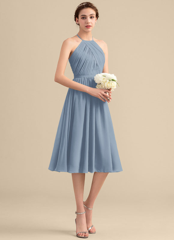 Robe de Soirée Plissée Chic - gallery 4