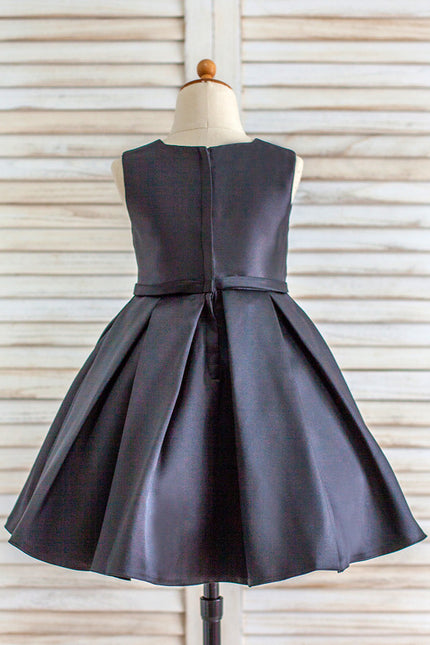 Robe de Soirée Cerise Satinée - gallery 3