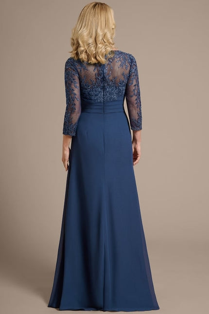 Robe de Soirée Bleu Élégant - gallery 4