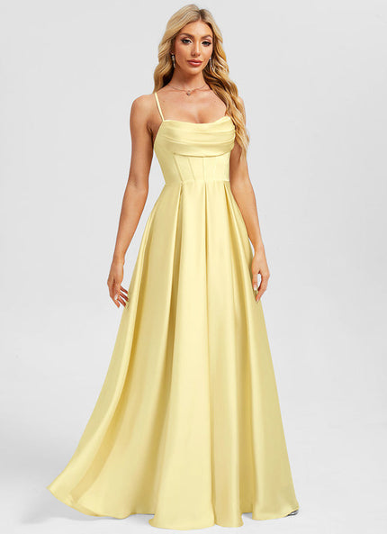 Robe de Soirée Lueur Solaire