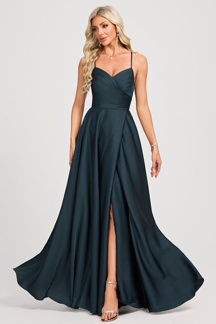 Robe de Soirée Envolée De Satin