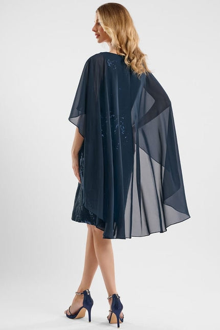 Robe de Soirée Pailletée Chiffon - gallery 4