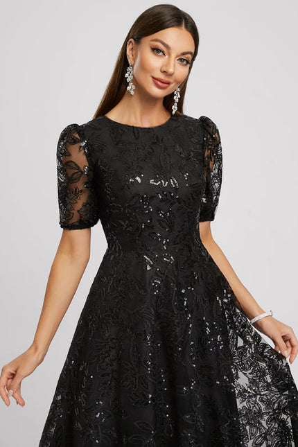 Robe de Soirée Ballet Sombre Magnifique - gallery 5