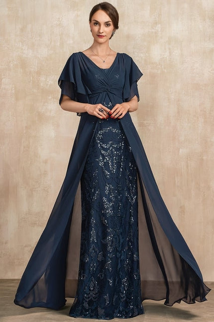 Robe de Soirée Étoffe Lumineuse - gallery 3
