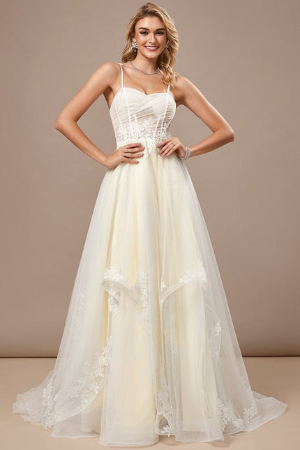 Robe de Soirée Tulle Aérienne - gallery 3