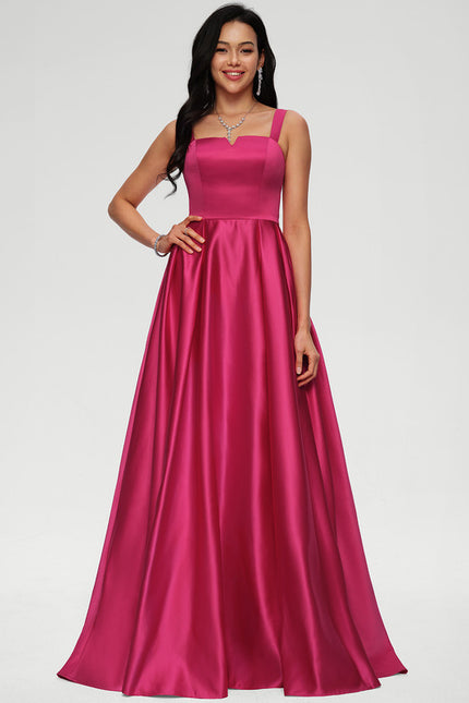 Robe de Soirée Aube Satinée