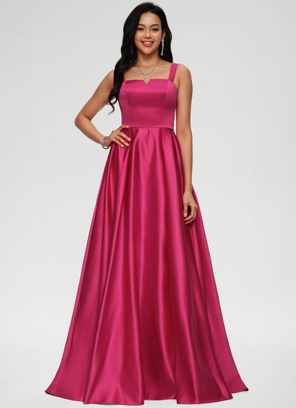 Robe de Soirée Aube Satinée