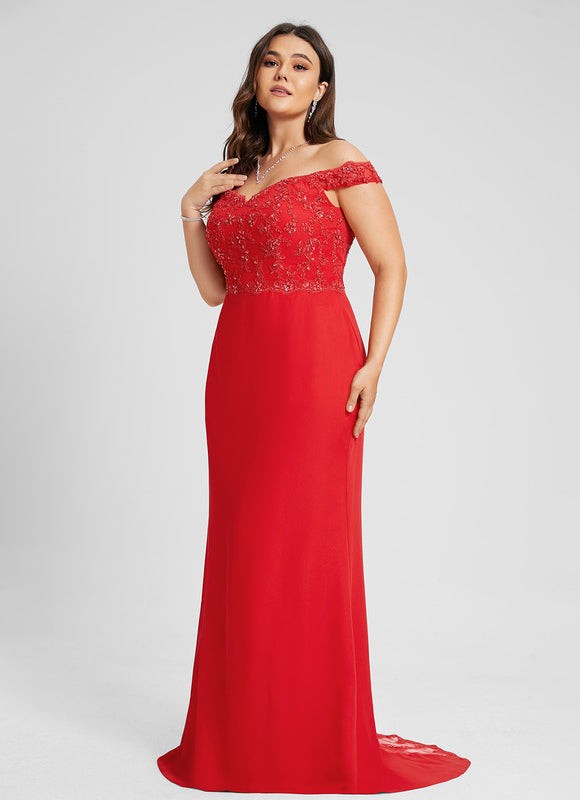 Robe de Soirée Rouge Glamour - gallery 8