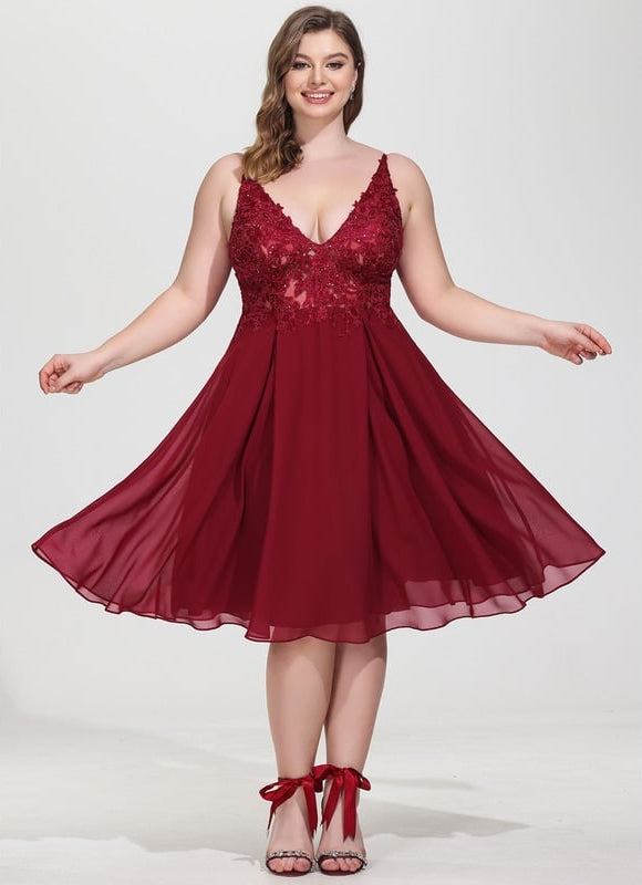 Robe de Soirée Rosée Aérienne - gallery 7
